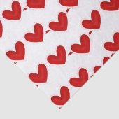 Mit Ziegeln gedecktes rotes Seidenpapier (Detail)