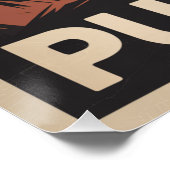 Mit Ziel aufstehen Poster (Ecke)