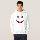 Mit Zunge-Gesicht Hoodie (Vorne ganz)