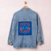 Mit Zweck geschaffen" Zweckdienliche Threads Jeansjacke (Hangar)