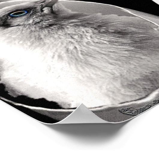 mit Zweckdruck strukturiert Poster (Ecke)