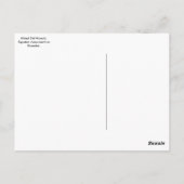 Mitad del Mundo Ecuador Staffelmonument Postkarte (Rückseite)