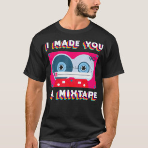 Mitape 80er 90er Vintage Kostüm Retro für Männer F T-Shirt