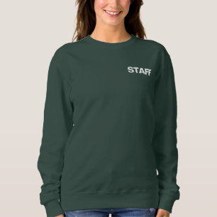 Mitarbeitende der Firma für doppelseitige Gestaltu Sweatshirt