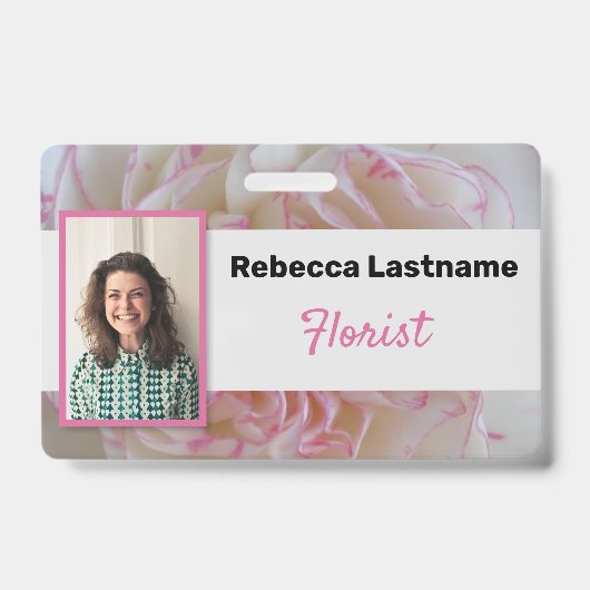 Mitarbeiter Ausweis (Vorderseite)