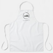 Mitarbeiter beruflicher moderner Firmenlogos Schürze (Vorderseite)