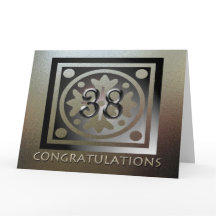 Mitarbeiter BIG 38 Jahre Jubiläum Elegant Golden