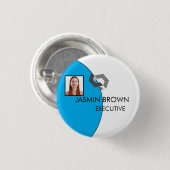 Mitarbeiter Button (Vorne & Hinten)