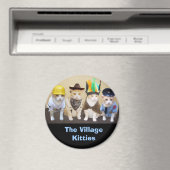 Mitarbeiter, Cowboy, Offizier, Leiter Magnet (In Situ (Geschirrspüler))