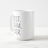 Mitarbeiter-Dankeschön-Geschenk Kollege-Geschenk T Kaffeetasse (Vorderseite Links)