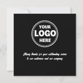 Mitarbeiter der Ausweis-Karte für den Monat Einladung (Rückseite)