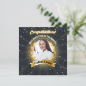 Mitarbeiter der Ausweis-Karte für den Monat Einladung (Stehend Vorderseite)