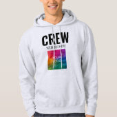 Mitarbeiter der benutzerdefinierten Crew Hinzufüge Hoodie (Vorderseite)