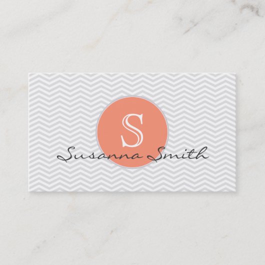 Mitarbeiter der eleganten Karte monograma (Vorderseite)