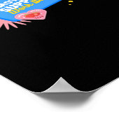 Mitarbeiter der emotionalen Hilfe - Geschenk des B Poster (Ecke)