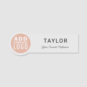 Mitarbeiter der Firma für benutzerdefinierte Unter Namensschild