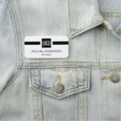 Mitarbeiter der Firma für Firmenlogo Namensschild (Beispiel)