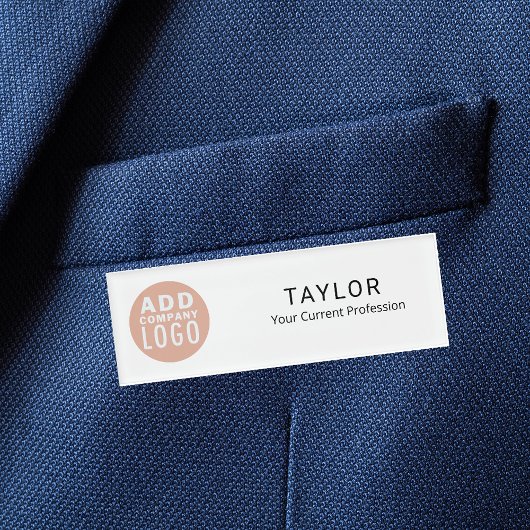 Mitarbeiter der Firma für kundenspezifische Firmen Namenschild