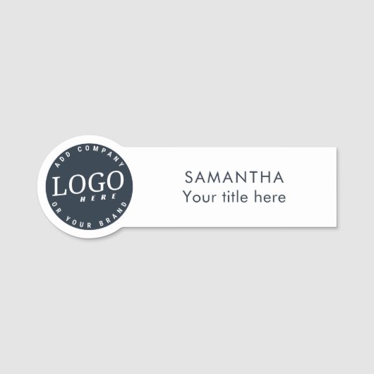 Mitarbeiter der Firma für kundenspezifische Firmen Namensschild (Vorderseite)