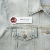 Mitarbeiter der Firma für kundenspezifische Firmen Namensschild (Beispiel)