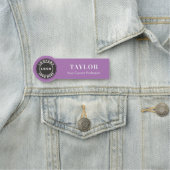 Mitarbeiter der Firma für kundenspezifische Firmen Namensschild (Beispiel)