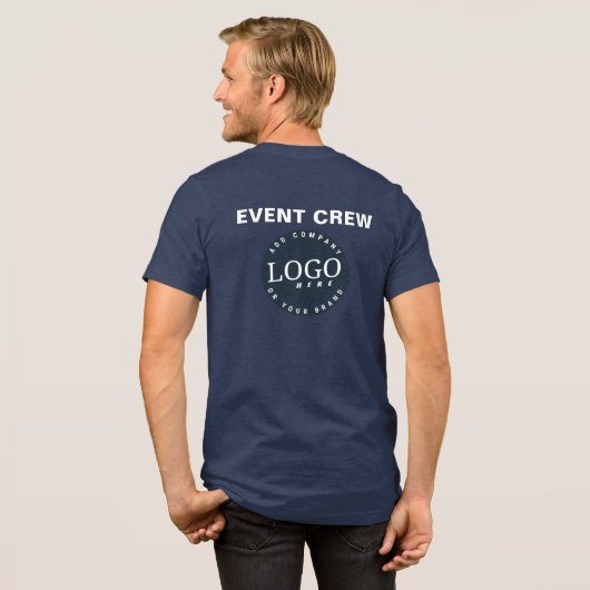 Mitarbeiter der Firma Swag Tri-Blend Shirt (Rückseite voll)