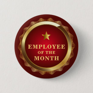 Mitarbeiter der Gold Stars im Monat Button