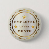 Mitarbeiter der Gold Stars im Monat Button (Vorderseite)