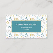 Mitarbeiter der Laboratory Science Company Visitenkarte (Vorderseite)