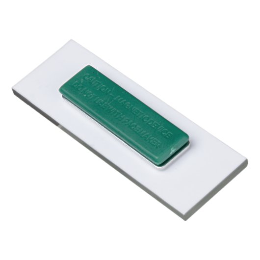 Mitarbeiter der Massagetherapie Moderne Namensschi Namenschild (Rückseite)