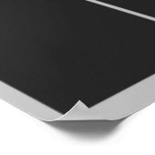 Mitarbeiter der monatlichen Auszeichnung Poster (Ecke)