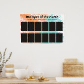 Mitarbeiter der Monatsanzeige für 4x6-Fotos Poster (Küche)