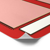 Mitarbeiter der Monatsanzeige für 4x6-Fotos Poster (Ecke)