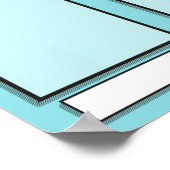 Mitarbeiter der Monatsanzeige für 4x6-Fotos Poster (Ecke)