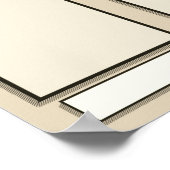 Mitarbeiter der Monatsanzeige für 4x6-Fotos Poster (Ecke)