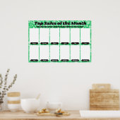 Mitarbeiter der Monatsanzeige für 4x6-Fotos Poster (Küche)