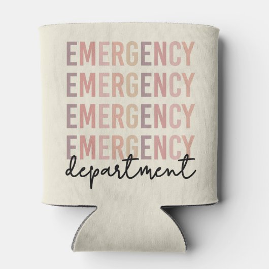 Mitarbeiter der Notfallabteilung | ER Nurse | ER T Dosenkühler (Rückseite)