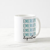 Mitarbeiter der Notfallabteilung | ER Nurse | ER T Kaffeetasse (VorderseiteRechts)