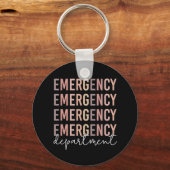 Mitarbeiter der Notfallabteilung | ER Nurse | ER T Schlüsselanhänger (Vorderseite)