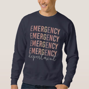 Mitarbeiter der Notfallabteilung ER Nurse ER T Sweatshirt