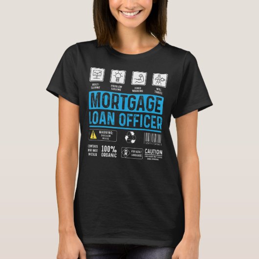Mitarbeiter der Underwriting Bank für Hypothekenkr T-Shirt (Vorderseite)