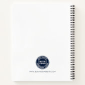 Mitarbeiter der Werbefirma Notizblock (Rückseite)