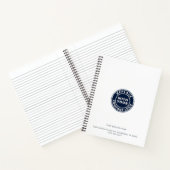 Mitarbeiter der Werbefirma Notizblock (Innenseite)