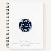 Mitarbeiter der Werbefirma Notizblock (Vorderseite)