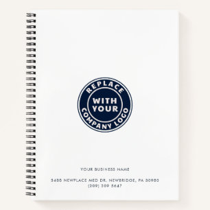 Mitarbeiter der Werbefirma Notizblock