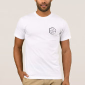Mitarbeiter der White Business Mitarbeiter Company T-Shirt (Vorderseite)