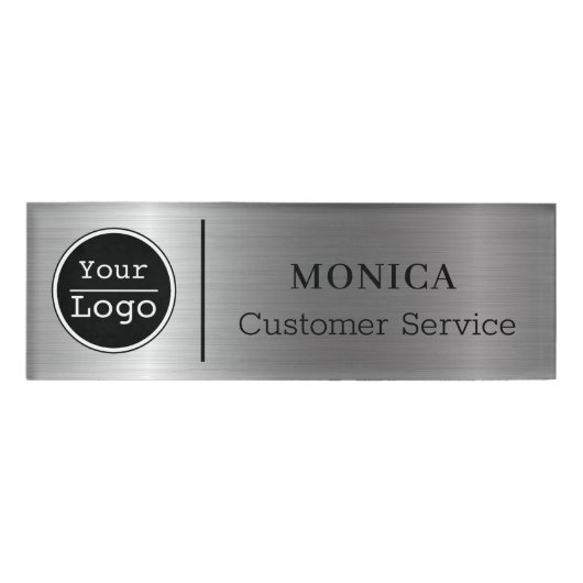 Mitarbeiter des Abzeichen für Kleinnamen, im Magne Namenschild (Vorderseite)