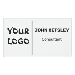 Mitarbeiter des Abzeichens mit kleinem Namen Magne Namenschild