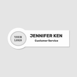 Mitarbeiter des Abzeichens mit kleinem Namen Magne Namensschild