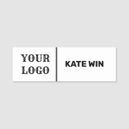 Mitarbeiter des Abzeichens mit kleinem Namen Magne Namensschild